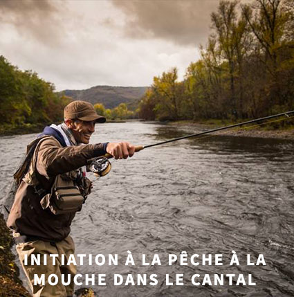 Initiation à la pêche à la mouche dans le Cantal